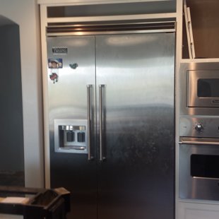 Viking built in fridge