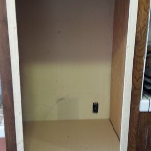 Side fillers and 4inch platform to accomodate oven