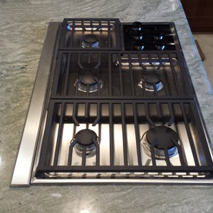 36inch downdraft cooktop
