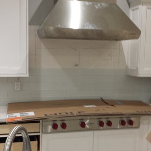 48inch wolf rangehood with 48inch wolf stove