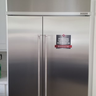 kitchenaid built in fridge