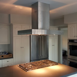 after Island Rangehood 