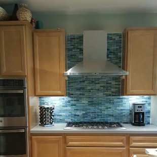 after the installation 