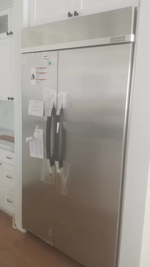 kitchenaid built in fridge