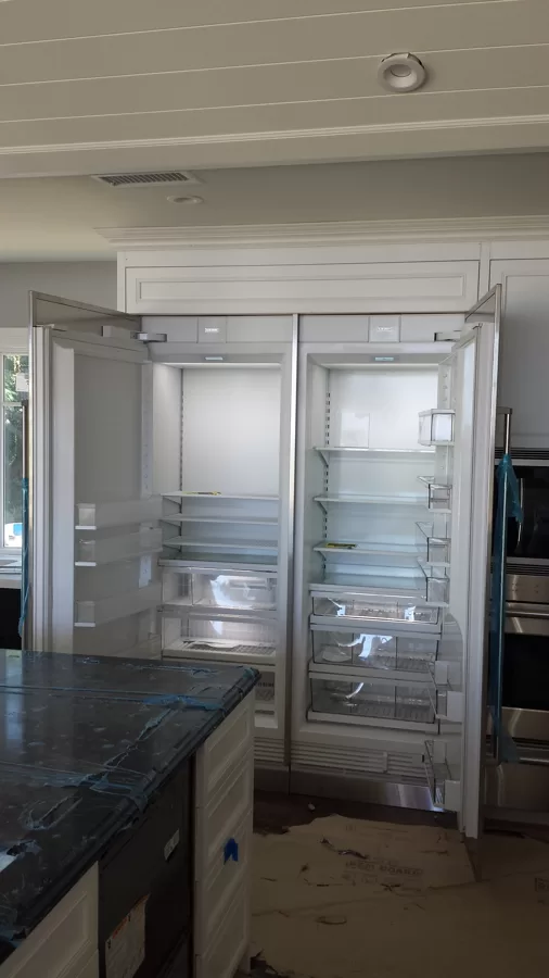 subzero columns 60inch total width.