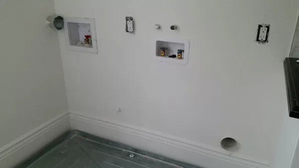 Custom Dual drain pan installation $590