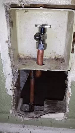 New copper and valve. cost. 150
